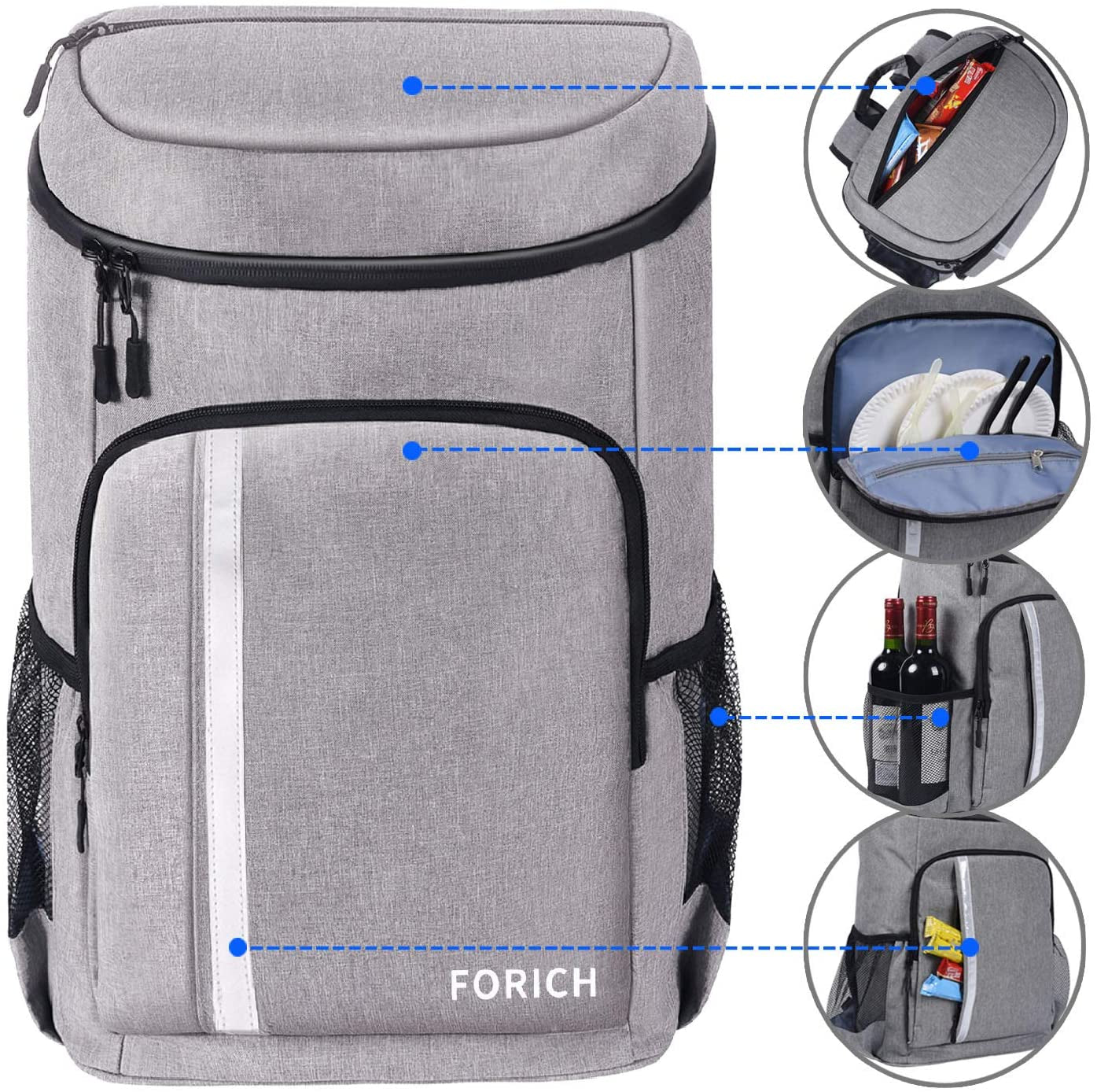 Insulated and Waterproof Backpack Cooler